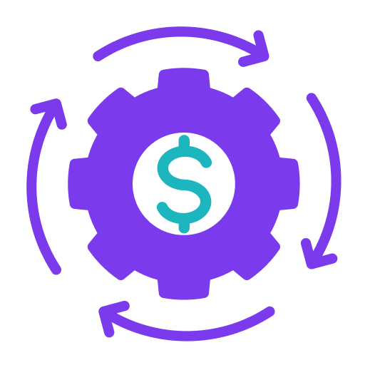 cost reduction icon